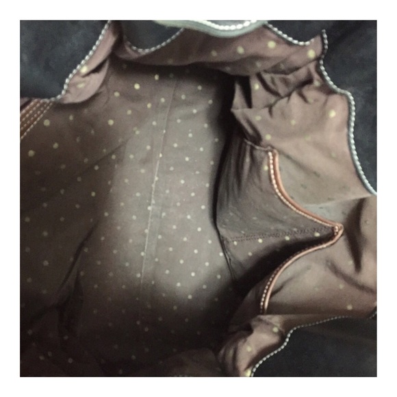 Kate Spade Black & Brown Leather Shoulder Bag - Picture 5 of 8